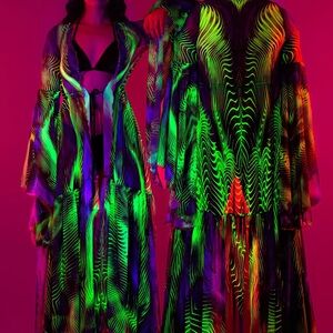 BADINKA Under The Radar Mesh Duster Size M